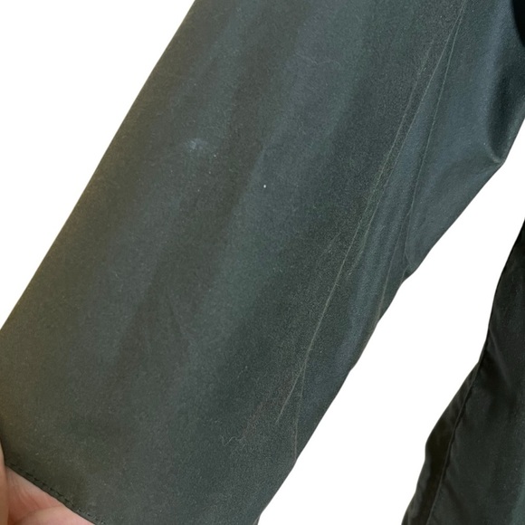 Barbour by AlexaChung Green Edith Waxed Jacket US 10 - Picture 14 of 14